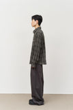 Le Pigment Dyeing Check Shirt