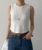 Waffle Round Sleeveless