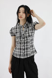 Pimp frill short sleeve shirt