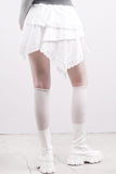 Flory Unbalanced Lace Skirt