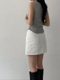 Four Seasons A-Line Mini Skirt Pants