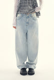 Forest light blue denim