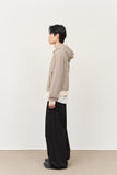 Pars Cropped Striped Zip Up
