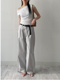 Neti Nylon Wide Pants