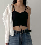 [with cup] Ylang String Sleeveless Bra Top