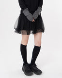 BLOCK LONG SLEEVE TOP