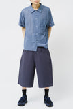 Blow Striped Bermuda Pants