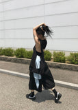 HOODIE OFF SLEEVELESS
