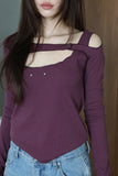 Noi Button Round Tee