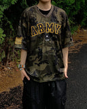 ARMY Camo Mesh Short Sleeve Tee
