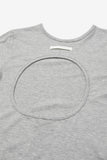 Seton cut-out crop tee