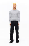 CUT OFF SNAP LONG SLEEVE
