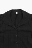 Cressy frill cotton blouse