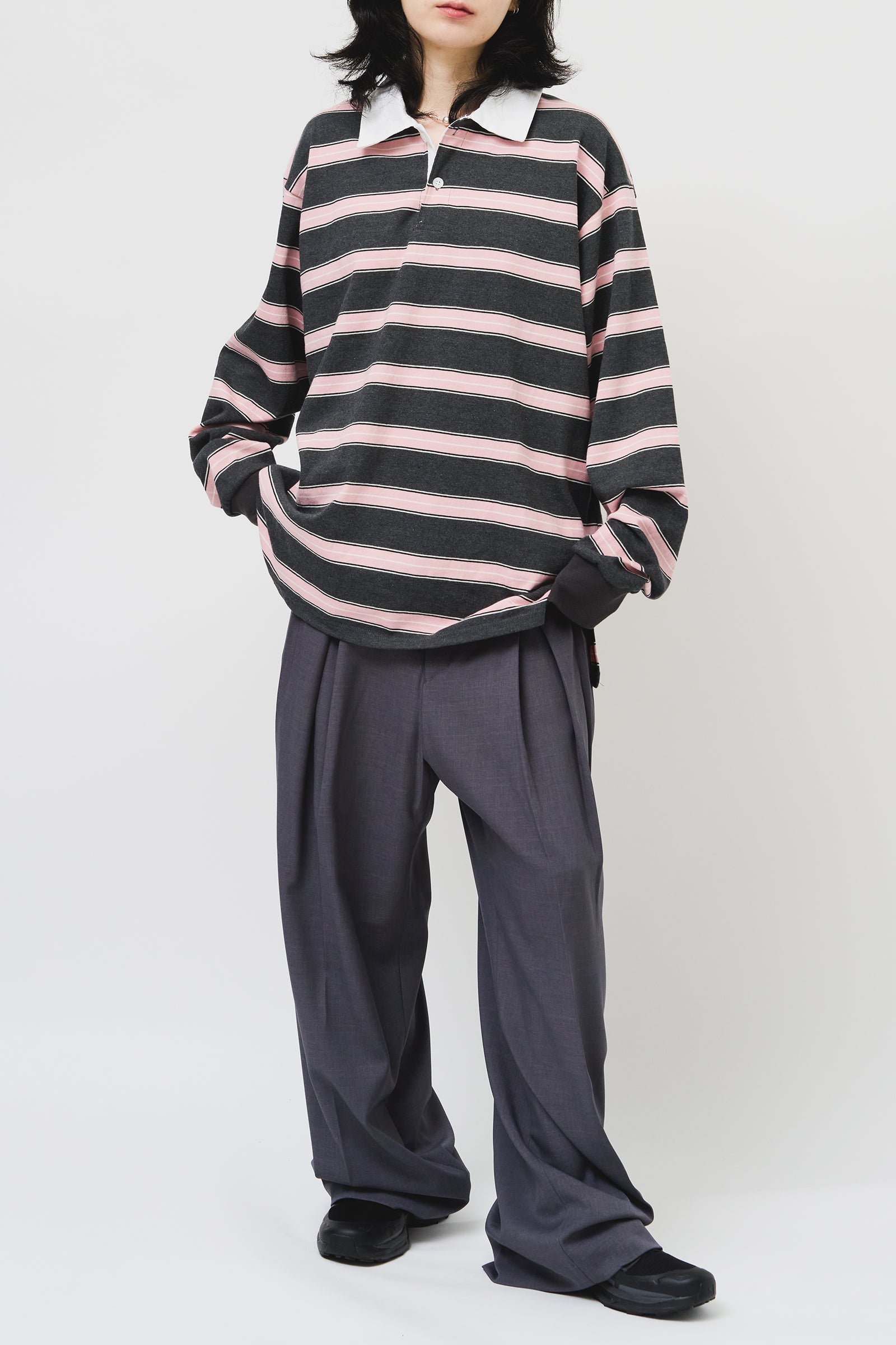 【HI FI FNK】Mort Pleats Trousers HI FI FNK(ハイファイファンク) - モートプリーツパンツ / Mort
