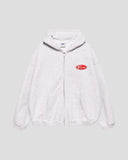 No.031 SCRIPT LOGO PATCH ZIP HOODIE