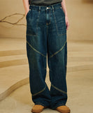 Diagonal Jolge Carpenter Pants