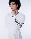 Offset Letter Long Sleeve