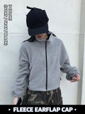 FLEECE EARFLAP CAP