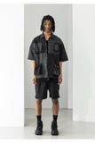 LIPSTACK POCKET OVERSIZED SHORT