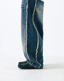 Vintage Raw Edge Denim Pants