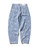 SMILE PATTERN DENIM PANTS