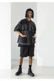 LIPSTACK POCKET OVERSIZED SHORT