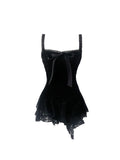[only suzen] Temer lace ribbon dress