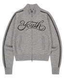 YOUTH ZIP UP CARDIGAN