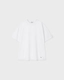 [AG] Layered Essential Label Half Tee