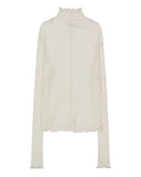 LINING SHEER TURTLE NECK T-SHIRT