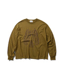 【ANGLAN x HEKA】Wood Bone Long Sleeve - Mustard