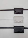 Round Snap Card Wallet Belt