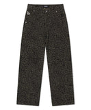 CURVED LEOPARD PANT