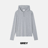 Park Henley Hoodie Longsleeve