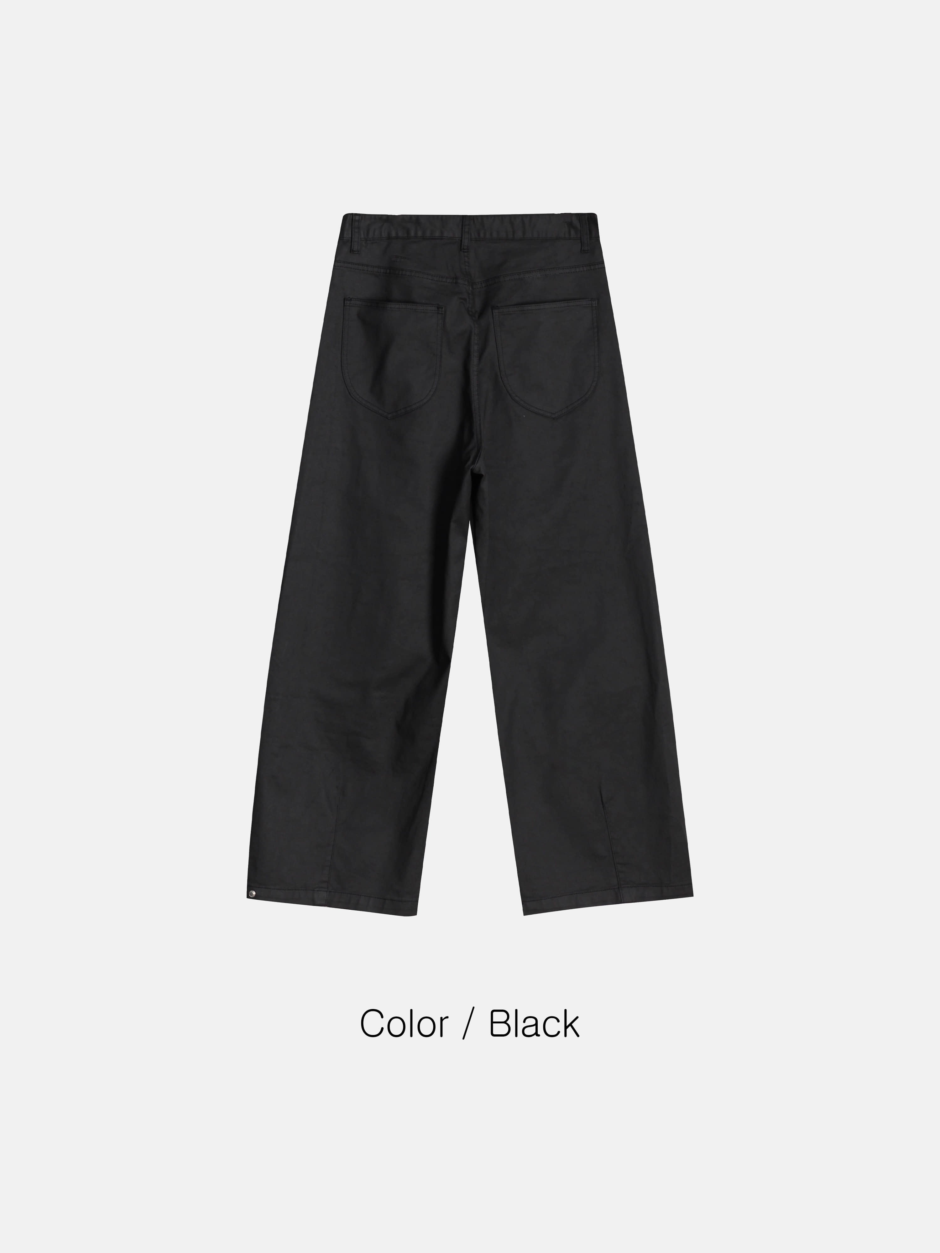 【HI FI FNK】Poy Coating Denim Pants HI FI FNK】Poy Coating Denim Pants