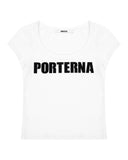 U-NECK LOGO T-SHIRT