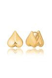 Melted Heart Earrings