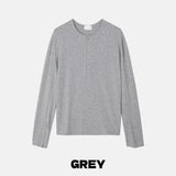 Center Henley Longsleeve