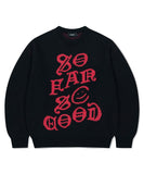 SO FAR SO GOOD KNIT SWEATER