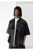 LIPSTACK POCKET OVERSIZED SHORT