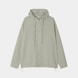 Enki Checked Hoodie Shirt