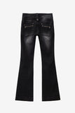 Low Brushed Bootcut Jeans