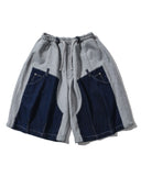 [AG] Denim Double Sweat Half Pants