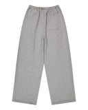 ONE-TUCK WIDE SWEAT PANTS