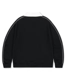 TRACK COLLAR SWEATSHIRT
