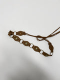 Leather Ethnic Layered Belt