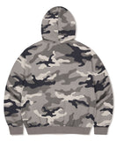 CAMO APPLIQUE HOOD ZIP UP