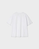 [AG] Layered Essential Label Half Tee