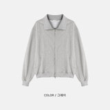 Dux Curved Collar Zip Up