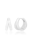 Arc Hoop Earrings